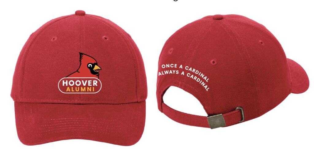 Hoover Cardinals embroidered hat